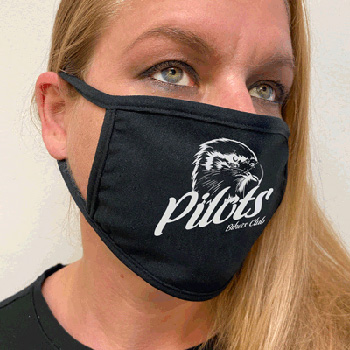 Printed face masks customized with company logo or brand