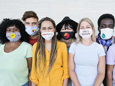 Face Masks Custom Printed for the Caribbean Islands