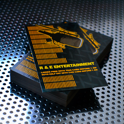 Business Cards Magnets Printed on 17mil Magnet Material in Full Color by  Elite Flyers