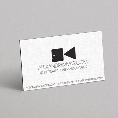 Magnetic Business Cards, The Lemon Print