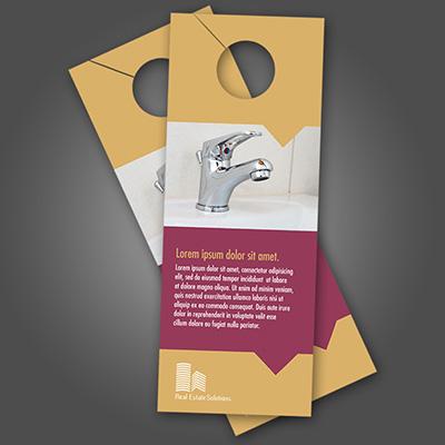  Avery Door Hanger with Tear-Away Cards, Matte White, 4.25 x 11  inches, Pack of 80 (16150) : Business Card Stock : Office Products