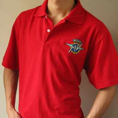 The Cotton Company Men's Luxury Polo Tshirts-Red