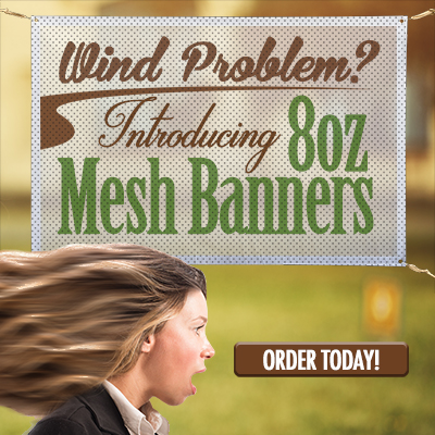 8oz Mesh Banners 8oz Mesh Banners