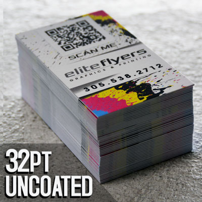 32pt Uncoated Business Cards 32pt Uncoated Business Cards
