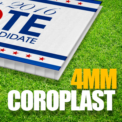 4mm Coroplast Signs 4mm Coroplast Signs